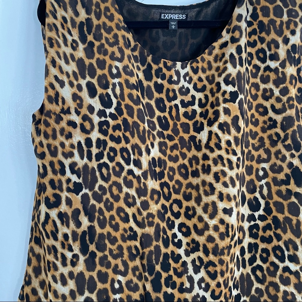 Express Leopard Top, Medium - Picture 2 of 3